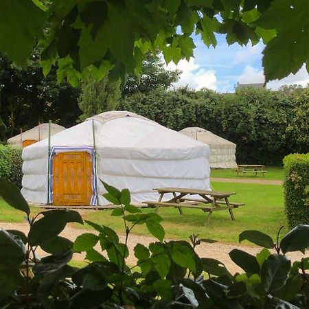 Camping Kerlaudy Mer Et Yourtes Plouenan ภายนอก รูปภาพ