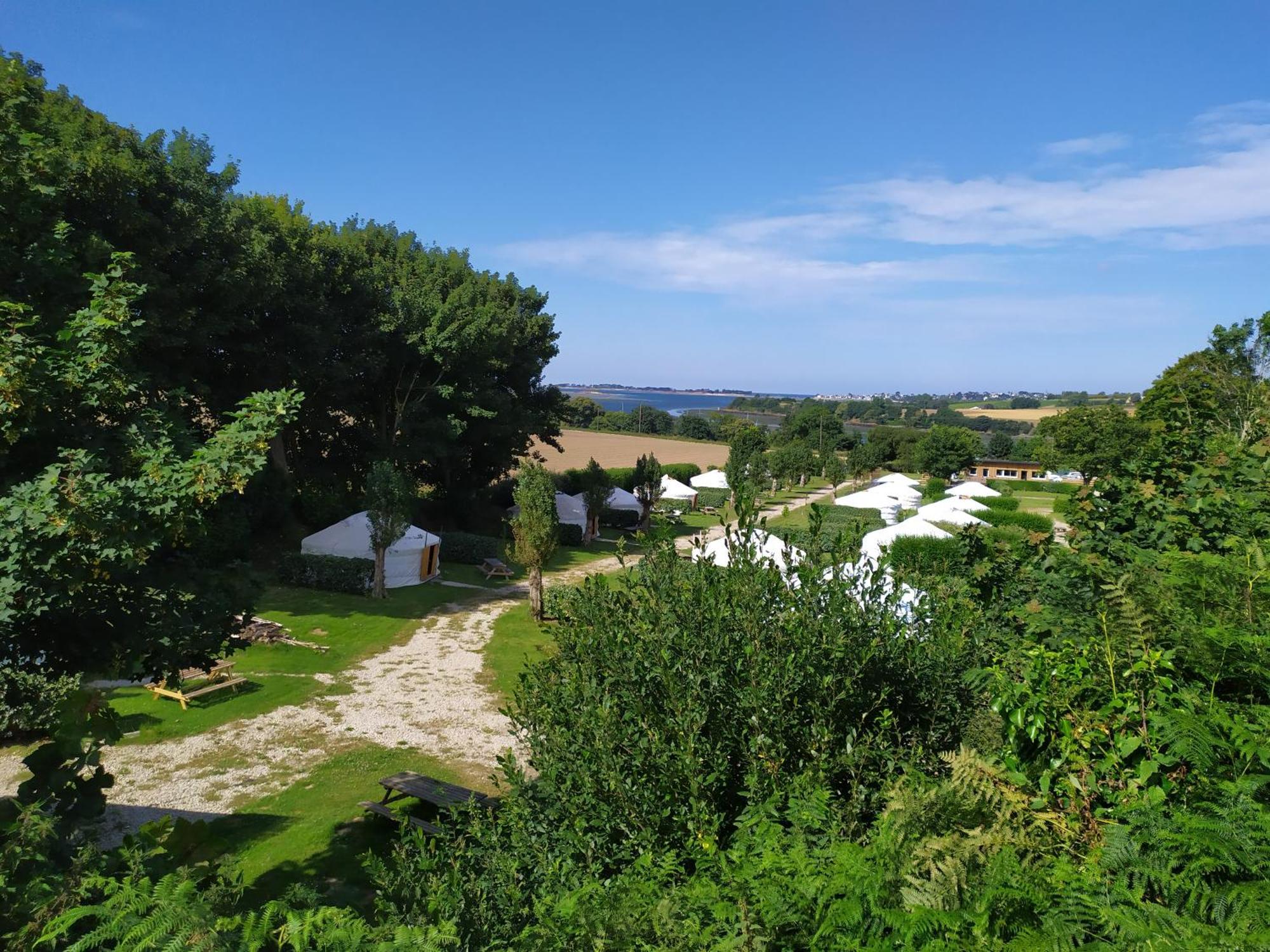 Camping Kerlaudy Mer Et Yourtes Plouenan ภายนอก รูปภาพ