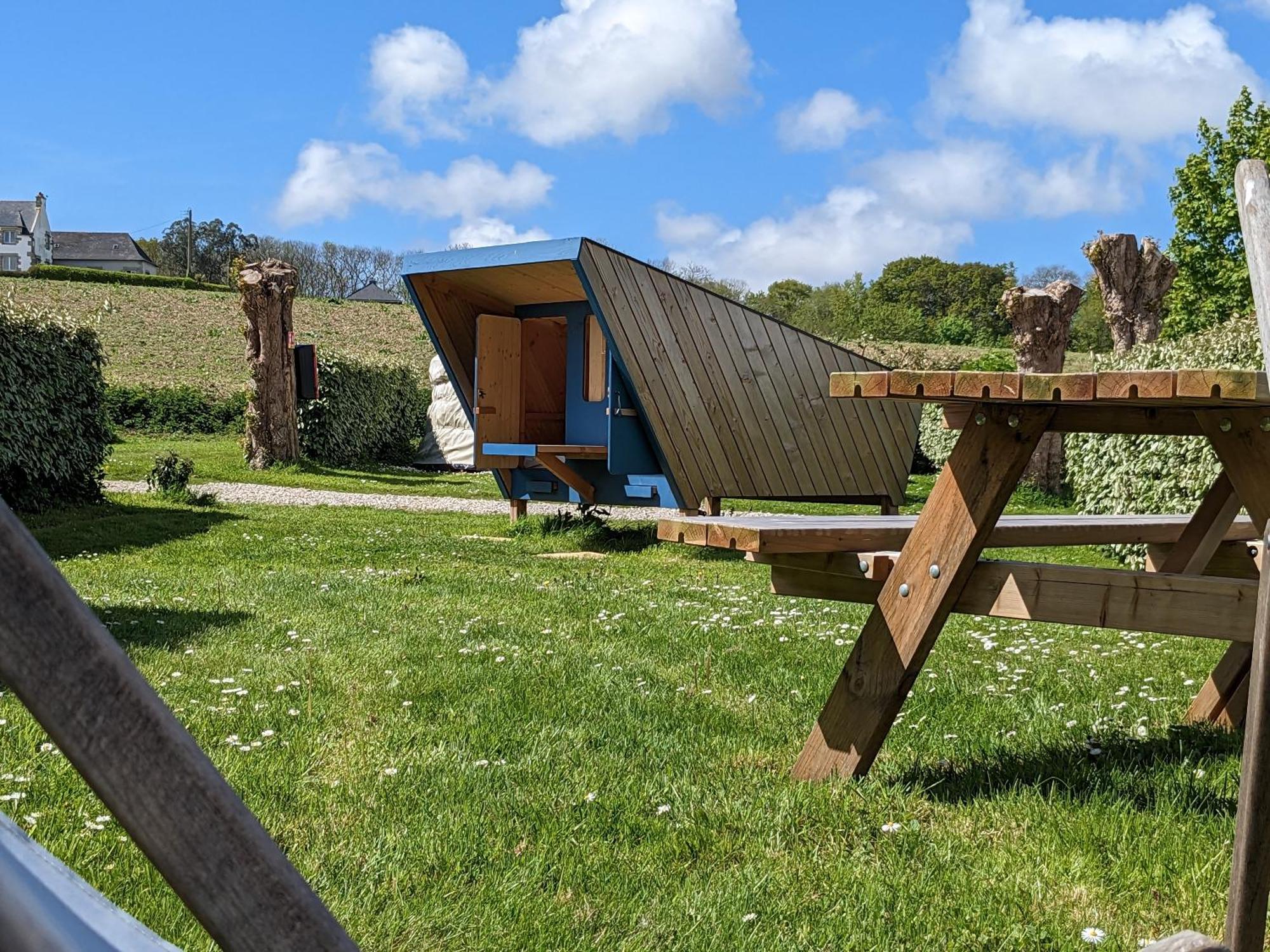 Camping Kerlaudy Mer Et Yourtes Plouenan ภายนอก รูปภาพ