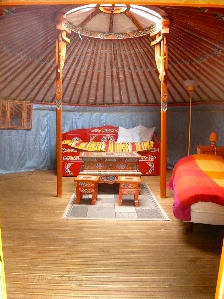Camping Kerlaudy Mer Et Yourtes Plouenan ภายนอก รูปภาพ