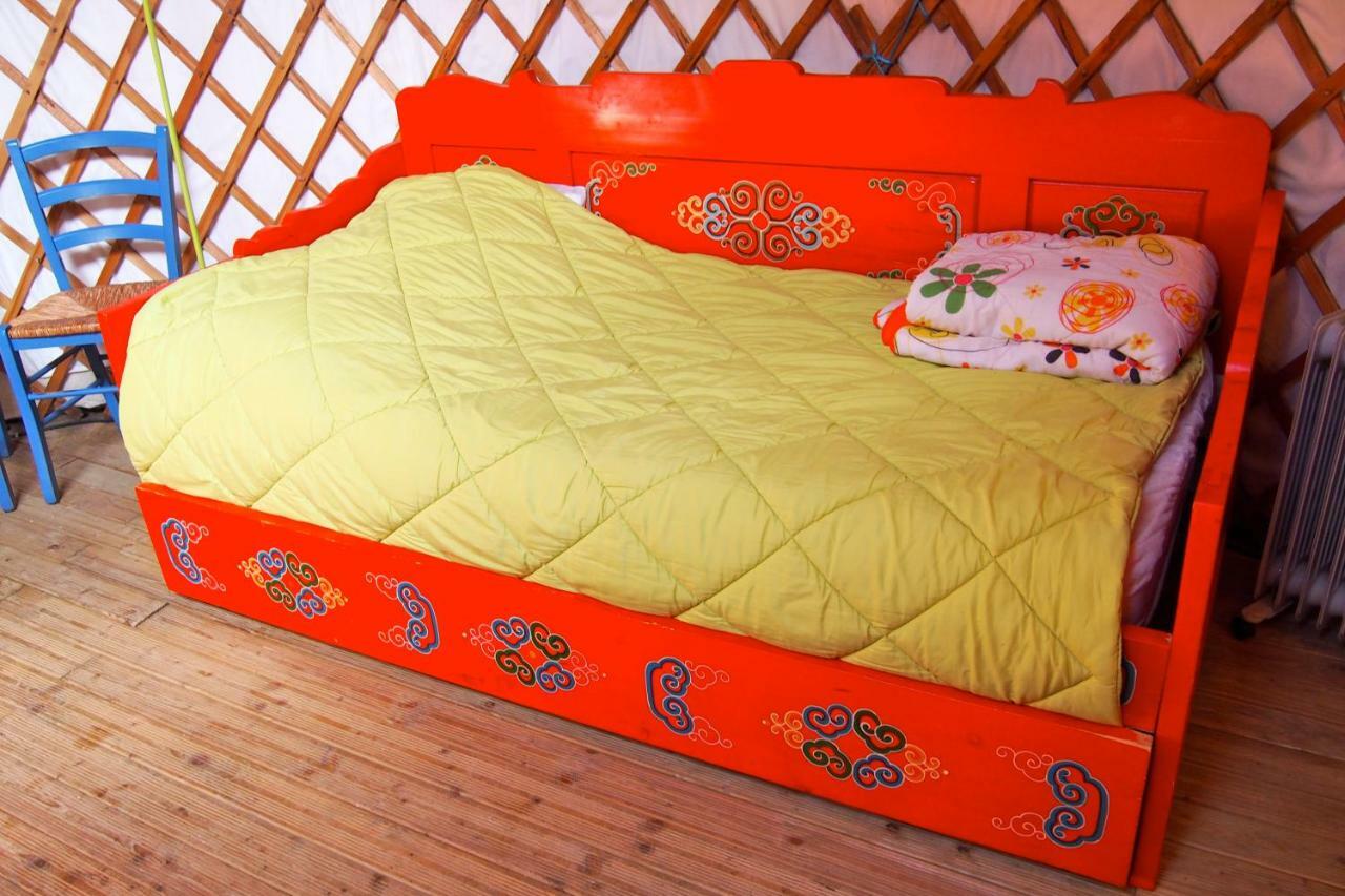 Camping Kerlaudy Mer Et Yourtes Plouenan ภายนอก รูปภาพ